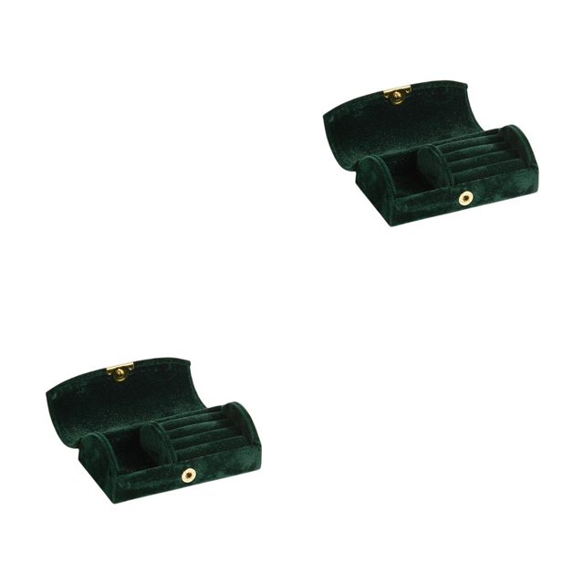 Qarigey Caja de exhibición de joyería para hombre y mujer, caja de almacenamiento con pasador de oreja y anillo, paquete de portátil, Type3 NO3
