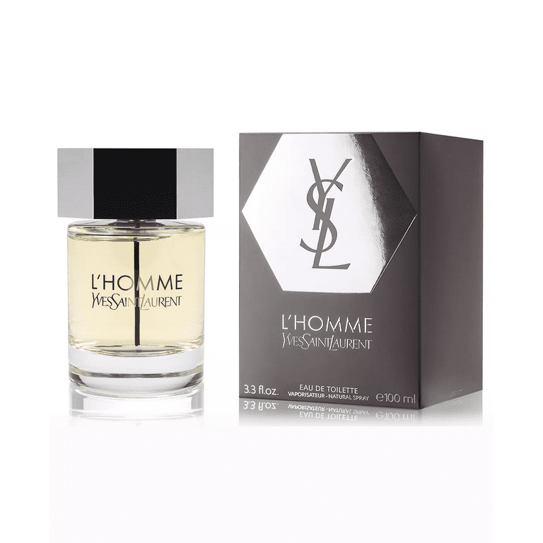 香水(男性用) YvesSaintLaurent L'Homme Eau de Toilette YSL L'homme Cologne Eau De Toilette Spray for Men 3.4 oz - Walmart.com