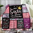 thumbnail image 2 of Friend Blanket Friend Gifts for Women,Unique Friendship Throws and Blankets Flannel Friend Birthday Gifts for Women Bestie Friends Female Soul Sister 50"x40", 2 of 5