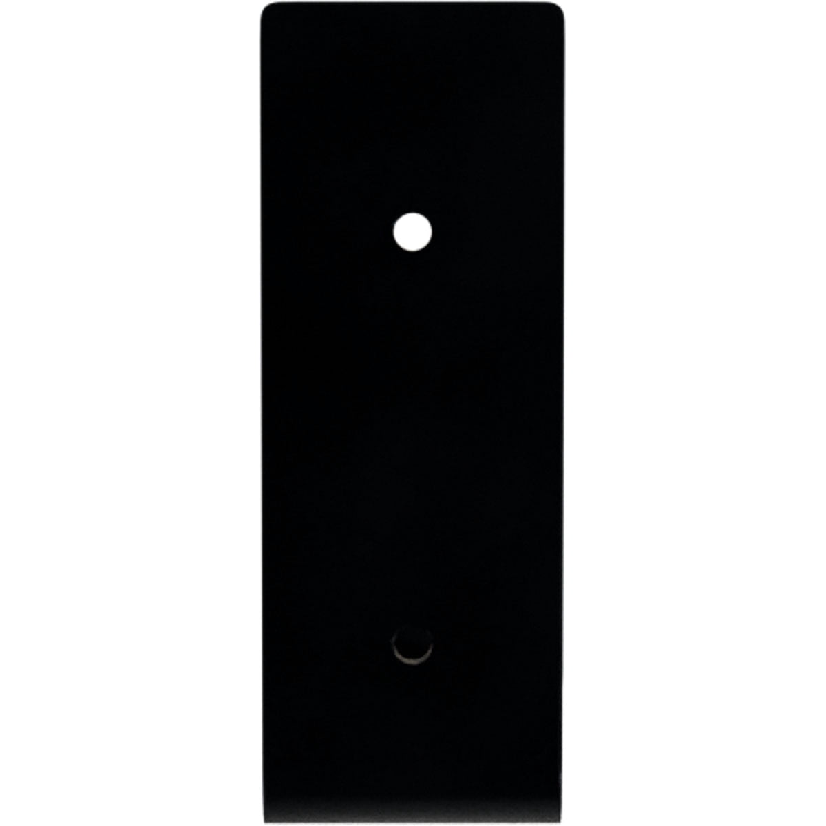 Ekena Millwork 2"W x 6"D x 5 1/2"H Steel Hanging Shelf Bracket, Powder Coated Black
