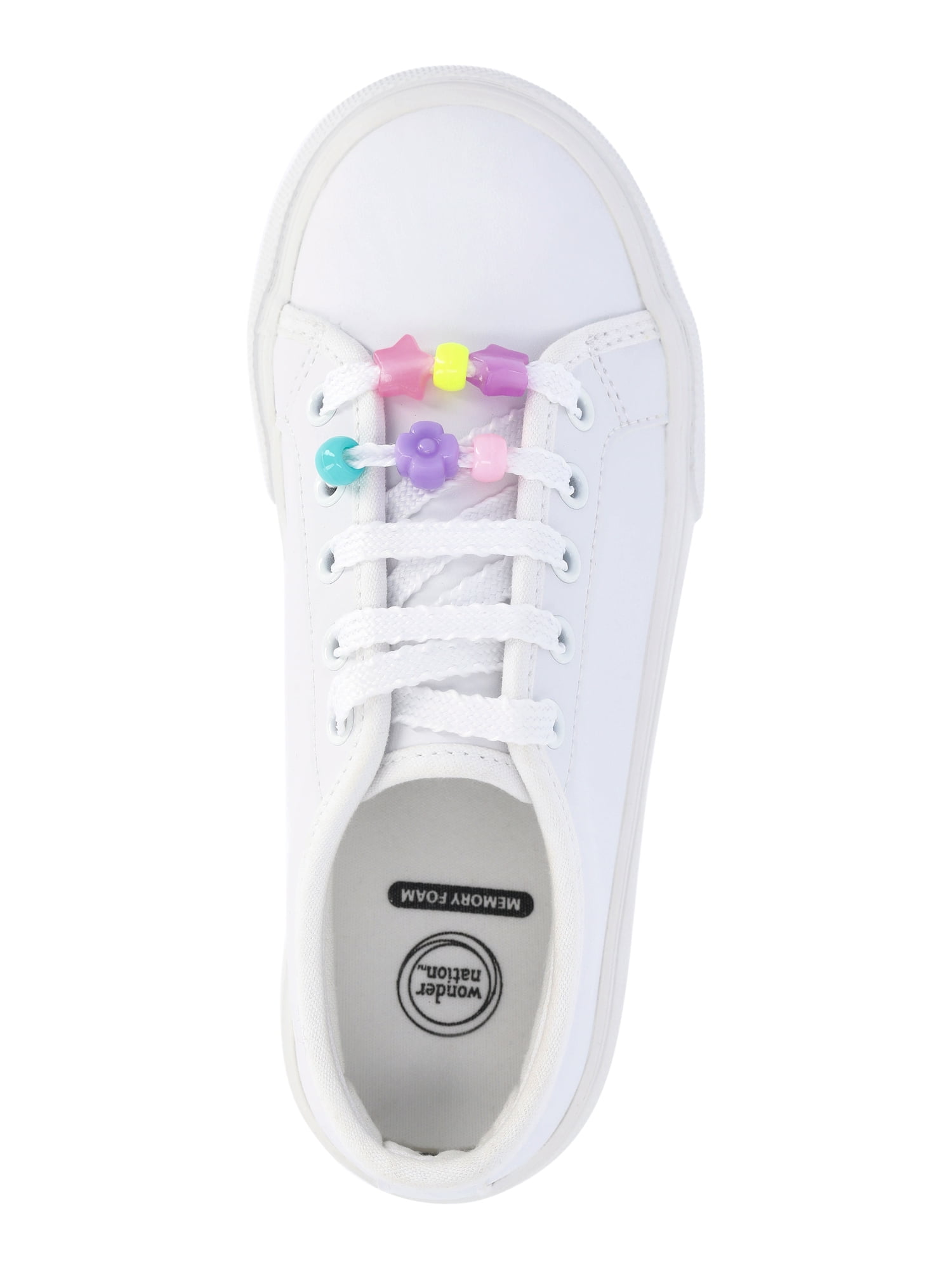 Wonder Nation Little & Big Girls Casual Skate Sneakers