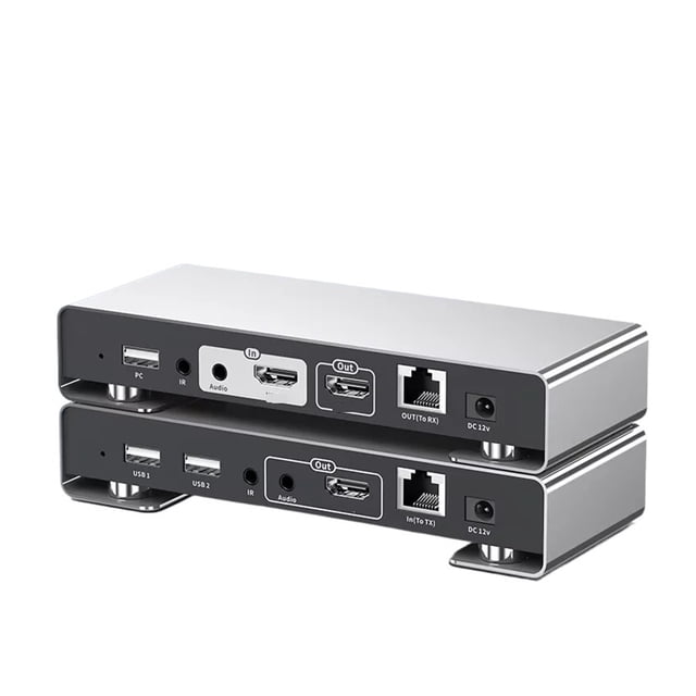 4K KVM Extender over IP, 200M Ultra HD Video over Ethernet