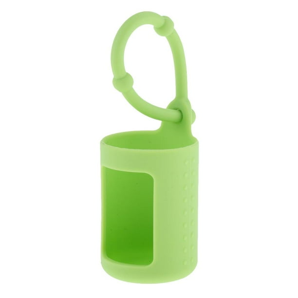 Cubierta de La Manga Del Sostenedor de Botella de La Del Aceite Esencial 15ml para El Del Llavero Verde