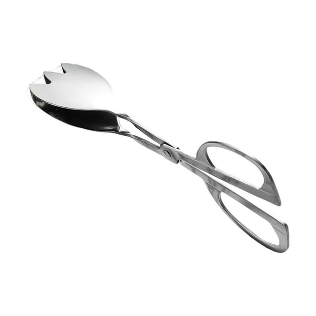 Pinzas para ensalada, pinzas para alimentos con mango antideslizante, pinzas para servir tijeras, pinzas de cocina para Buffet para carne, barbacoa, B