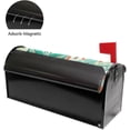 thumbnail image 7 of GZHJMY Summer Tropical Green Banana Palm Leaves Magnetic Mailbox Cover Standard Size Mailbox Wraps MailWraps Post Letter Box Cover Garden Yard 21 x 18 in Home Decor, 7 of 7
