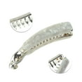 thumbnail image 5 of Unique Bargains Fashion Banana Clip Hairdo Clip 1 Pc White, 5 of 5