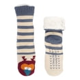 thumbnail image 4 of BambooMN Extra Thick Cozy Fuzzy Animal Thermal Cabin Plush Fleece-lined Knitted Crew Socks, 4 of 6