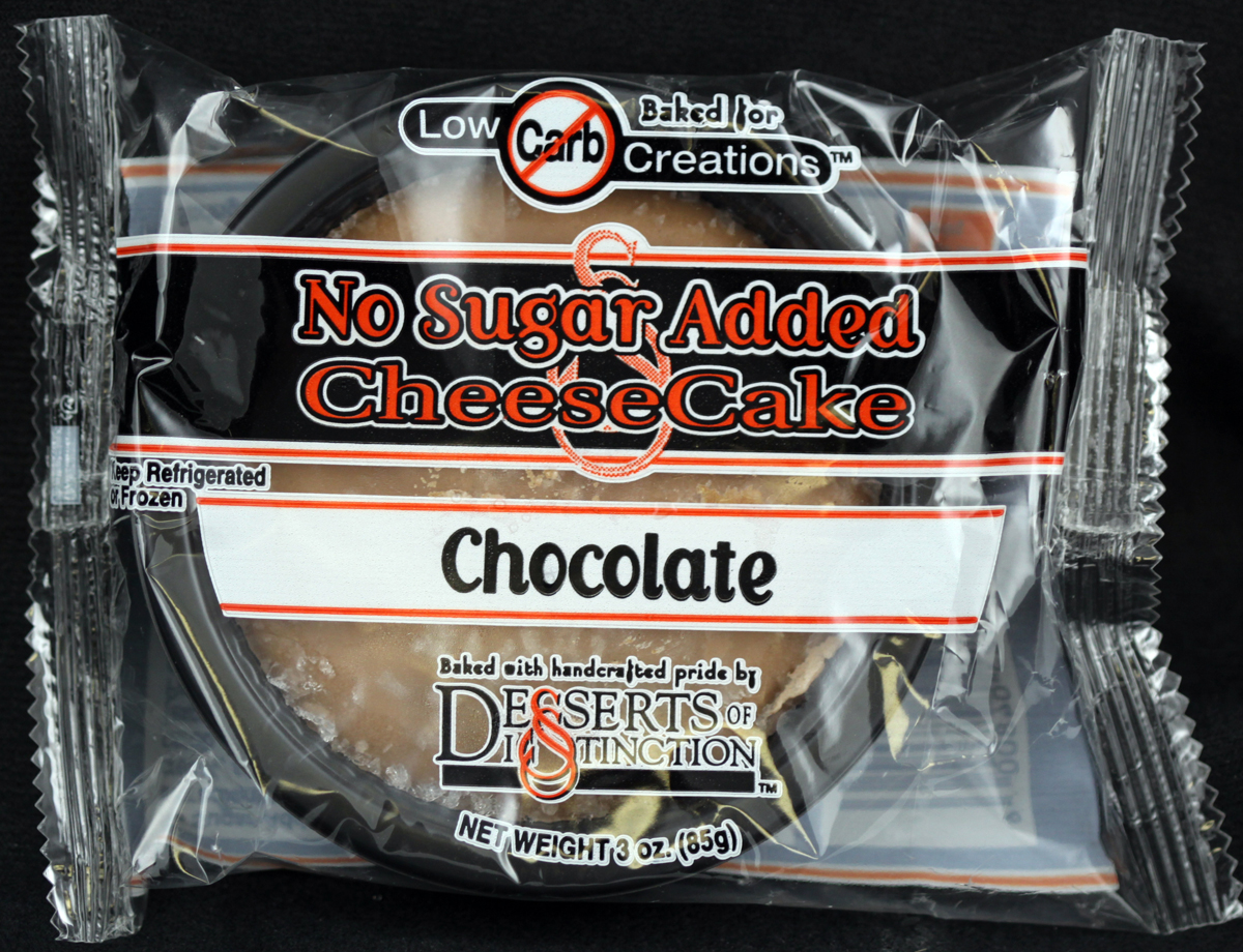 Desserts of Distinction Low Carb Cheesecakes Pack of 6 Chocolate