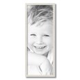 thumbnail image 2 of ArtToFrames 10" x 26" White Square Star Emboss Picture Frame, 10x26 inch White Wood Poster Frame (WOM-5125),  Pack, 2 of 7