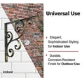 thumbnail image 5 of NACH Hammered Finish Rustic Shelf Bracket, Decorative Brackets, Wall Mount Shelving Brackets, Large, Bronze (JS-90-073BR), 5 of 5