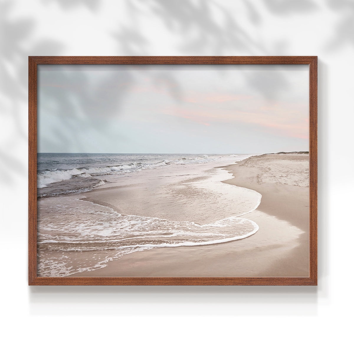 Corolla Soft Shore by Natalie Carpentieri - Restickable Framed Giclée Print