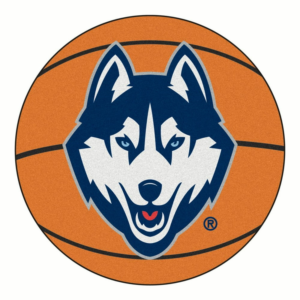 Connecticut Basketball Mat 27" diameter