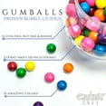 thumbnail image 2 of Candy Envy - Shimmer Light Blue and Shimmer White 2 Pack Combo 1 Inch Gumballs - Approx. 113 Gumballs Per Bag - North American Made & Kosher Certified, 2 of 9