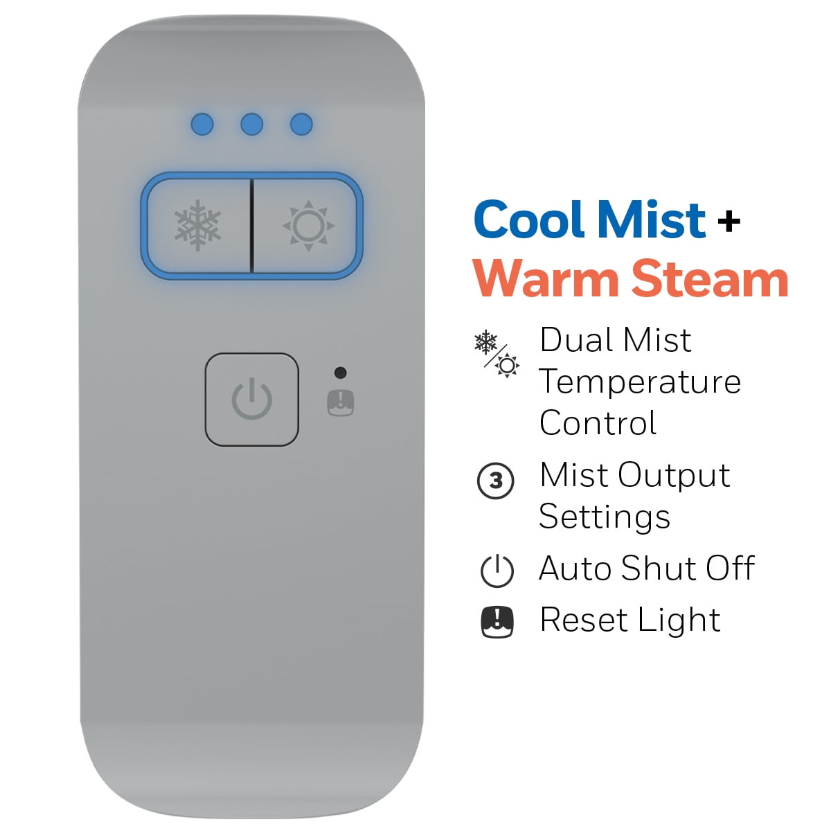 Dual Comfort Cool Warm Mist