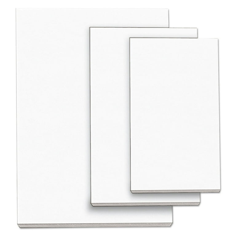 UNIVERSAL Scratch Pads Unruled 3 x 5 White 100 Sheets 12/Pack 35613 - Helia  Beer Co