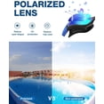 thumbnail image 2 of ZIONOR G1 Polarized Swimming Goggles for Unisex Adult Women Anti Fog 100% Anti UV Diving Goggles, 2 of 3