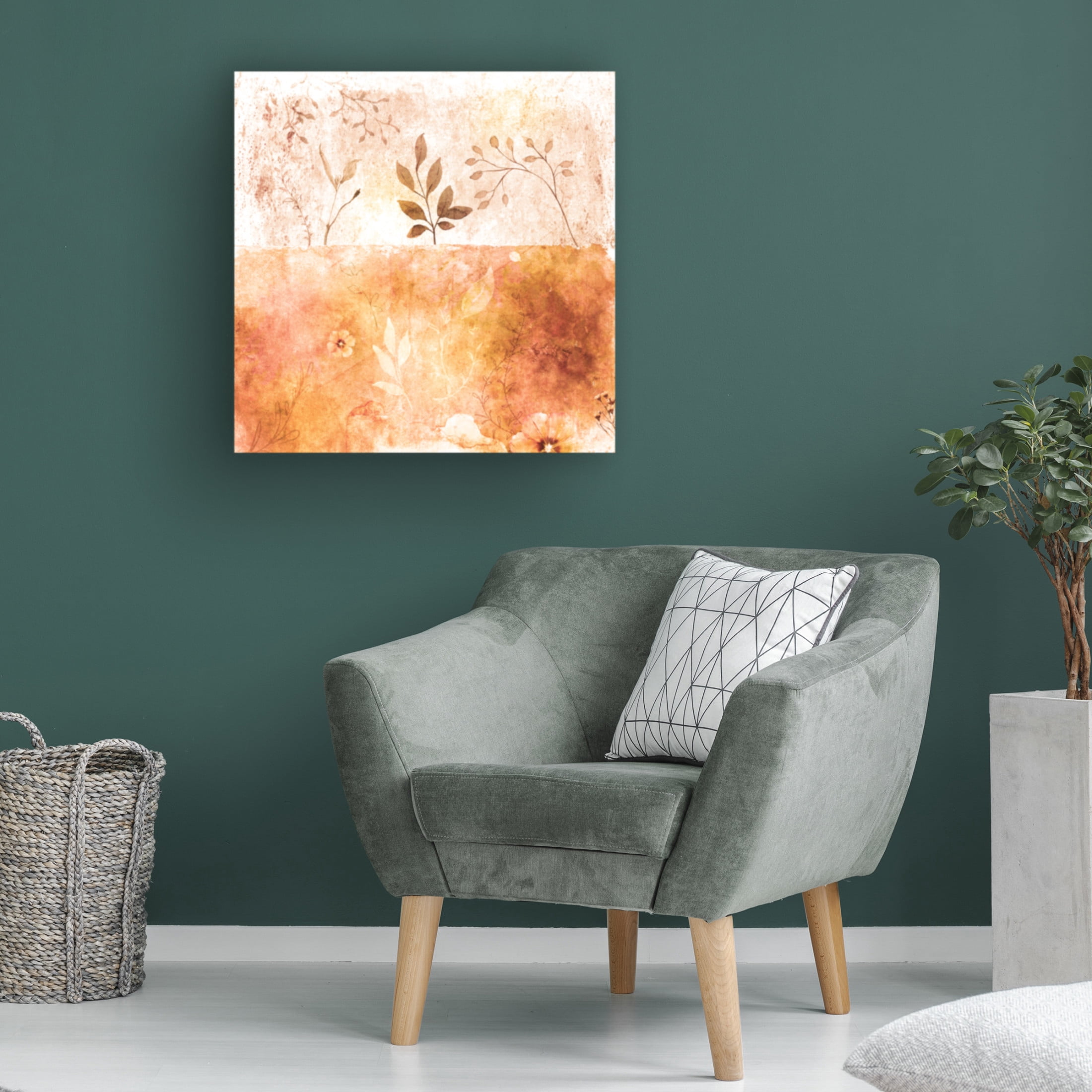 Trademark Fine Art Emel Tunaboylu  Orange Copy Canvas Wall Art