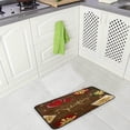 thumbnail image 4 of Dreamtimes Valentine's Day Kitchen Rug 39"x20", Happy Valentine's Day Non Slip Washable Cushioned Carpets Polyester AntiFatigue Comfort Porch Floor Mat for Washroom Bedroom, 4 of 7