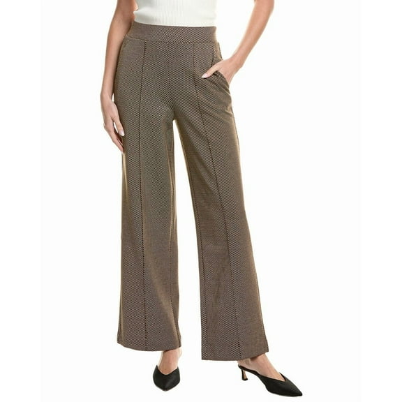 Vince Camuto womens  Pintuck Front Pant, l, Tan