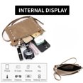 thumbnail image 4 of Sunyuer Punk Style Rivet Small Square Shoulder Bag - Crossbody Commuter Handbag with Dual Pockets, Portable and Stylish, 4 of 6