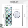 thumbnail image 3 of Athenstics Cute Panda Face Coffee Cup 20 Oz Stainless Steel Mug With Lid Mens Womens Travel Mug Birthday Gifts Vacuum Insulated Tumblers Cups Mugs, 3 of 6