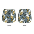 thumbnail image 2 of JUNZAN Squirrel And Leaves Print Women's Athletic Gym Running Shorts with Phone Pockets - Workout Shorts-Large, 2 of 8