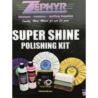  ZEPHYR CUSTOM POLISHING PRODUCTS Super Shine Polishing Kit with  8 Polishing Wheels for Aluminum, Stainless on Semi Trucks, Polishing  Aluminum Wheels : Automotive