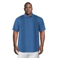thumbnail image 5 of Cafe Luna Men's and Big Men's Panel Print Short Sleeve Woven Shirt, Size S-4XL, 5 of 7