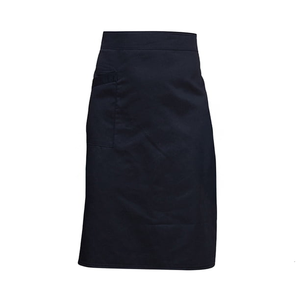 Delantal impermeable de poliéster con correas ajustables y bolsillo. Resistente a las manchas. Ropa de trabajo para cocina.