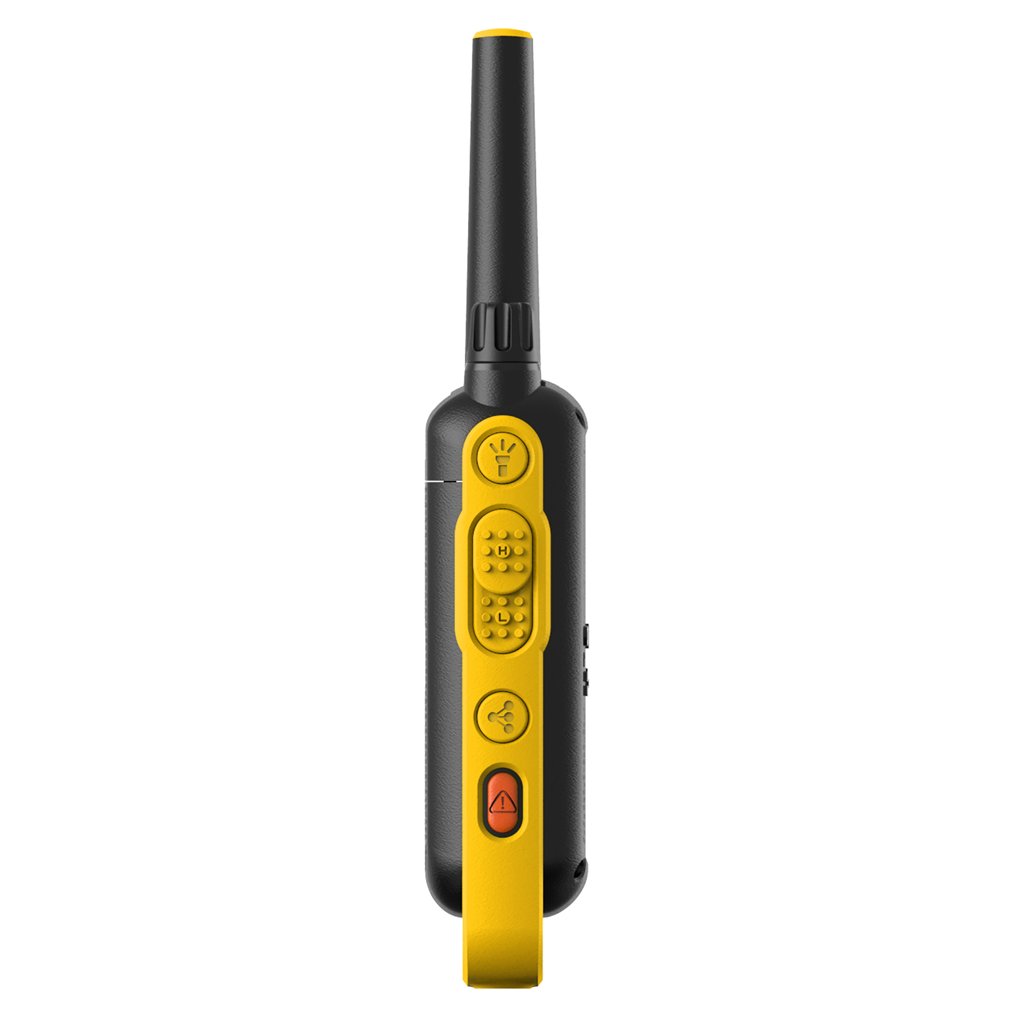 Motorola Solutions T470 Two-Way Radio Black W/Yellow (2 Pack)