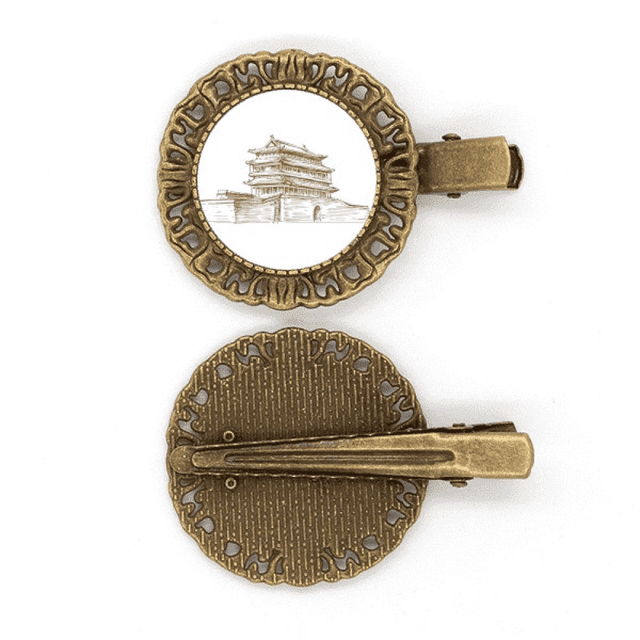 Palacio de Beijing Landmark sketch Broche broche broche broche broche broche