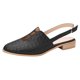 thumbnail image 2 of Zapatos planos puntiagudos para mujer, zapatos casuales tejidos, sandalias cómodas sólidas, zapatos Wmkox8yii shjk6572, 2 of 4