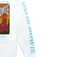 thumbnail image 3 of David Bowie Kanji White Long Sleeve Men's T-Shirt (Small), 3 of 4