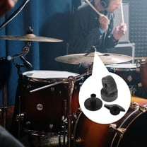 HEANUJJ 2Pcs Drum Stand Accessories Felt Washers with Easy Install Plastic Knobs