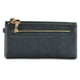 thumbnail image 1 of Cartera de cuero vegano para mujer, cartera larga plegable con bolsillo para monedas con cremallera, 1 of 6