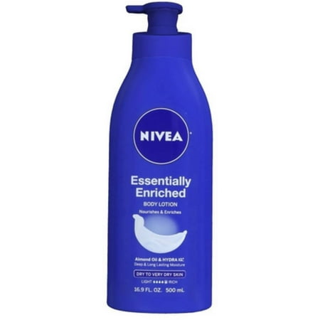 NIVEA Essentially Enriched Body Lotion 16.9 oz (Pack of 6)