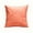 Orange, variant on Decorative Throw Pillow Covers Square Soft Cushion Cases, Solid Farmhouse Coastal Pillow Shams for Sofa Couch Bed Chair, Indoor Outdoor Patio Garden Home Decor 24x24 Inch