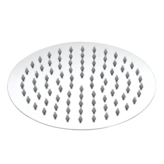 HIBIBUD 2026 New 10 Inch Stainless Steel Ultra-Thin Waterfall Shower Heads Round High Pressure Rainfall Shower Head Rain Showerheads for Bathrooms,Showers,Bathtubs,Home Bathrooms,Hotel Bathrooms