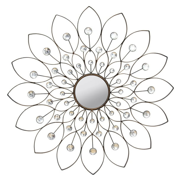 Stratton Home Decor Decorative Flower Mirror Com - Stratton Home Decor Decorative Flower Wall Mirror Stratton Home Decor Decorative Flower Mirror Com - Stratton Home Decor Decorative Flower Wall Mirror