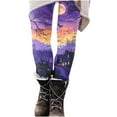 thumbnail image 5 of VBTAPA Buttery Soft Leggings for Women 2025 Halloween Holiday Party Tights Novelty 3D Printed High Waist Stretch Yoga Running Pants Trendy Casual Ankle Length Leggings on Sale Multicolor#3 XXL, 5 of 6