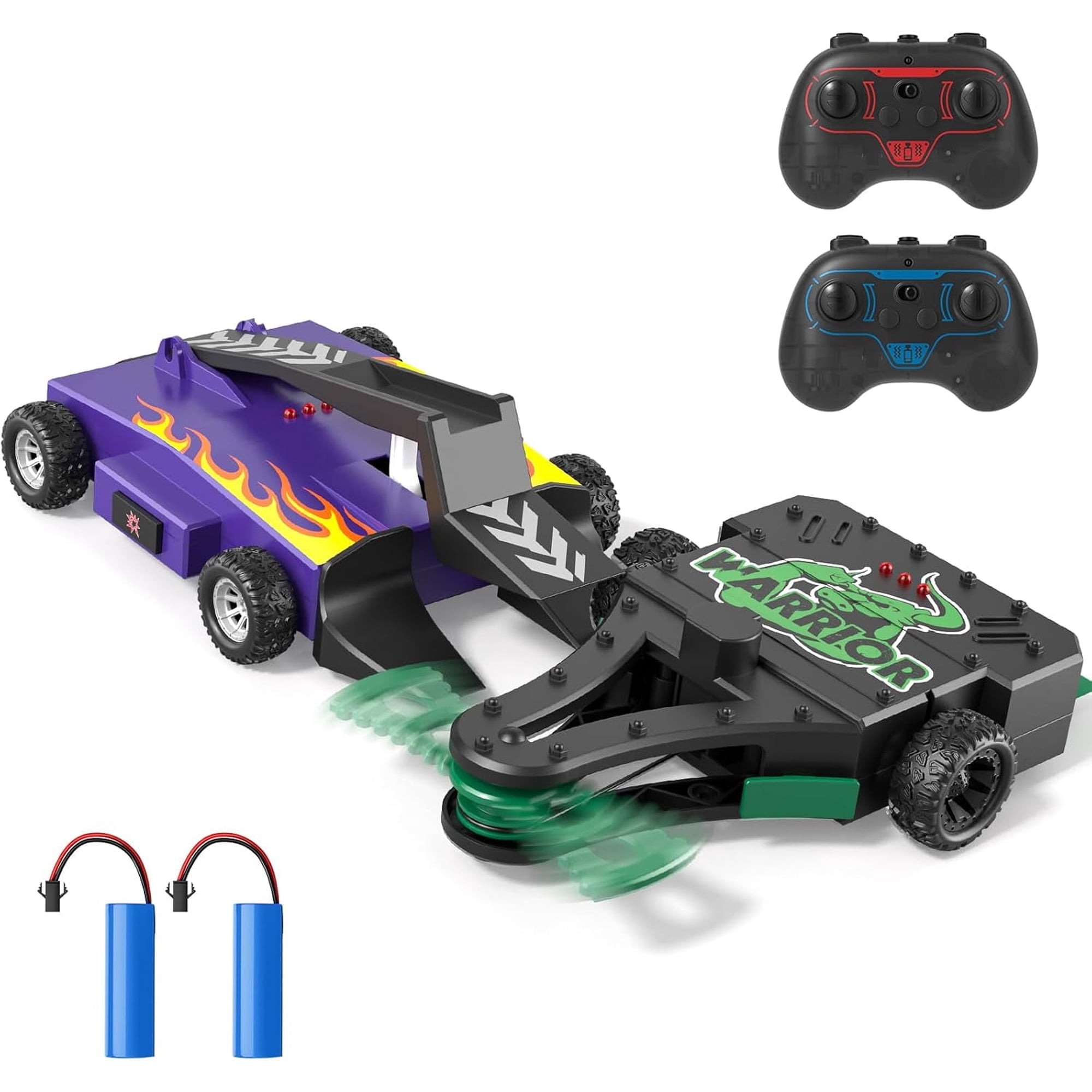 Sunrad Remote Control Battle Robots for Kids, 2 Player Robot Fighting Game Set with Rechargeable Batteries, STEM RC Robot Toy Gift for Boys and Girls Ages 6+