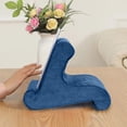 thumbnail image 5 of Multi Angle Reading Pillow Tablet Stand, Soft Plush Lap Desk for Bed Couch, Ergonomic Book Holder for Phone iPad, Portable Travel Nap Cushion, Adjustable Reading Rest Pad, 5 of 6
