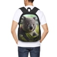 thumbnail image 6 of Daiia Daisy Koala Backpack for Men and Women -Durable Backpack Large Capacity, Water-Resistant Bag with Adjustable Straps and Laptop Compartment, 6 of 9