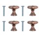 thumbnail image 1 of 4 unids estilo europeo pulsar mando retro muebles tirón mango gabinete del manipular, 1 of 6