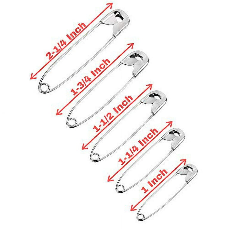 Mr. Pen- Safety Pins, 2.1 inch, Pack of 200, Large Safety Pins, Safety Pin,  Silver Safety Pins, Heavy Duty Safety Pins, Safety Pins 2 inch, SaftyPins,  Safety Pins Large, Safety Pins Bulk