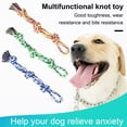 thumbnail image 1 of CBFFDC Machine Washable Pet Toy Bite Resistant Interactive Dog Rope Toy Anxiety Relief Soft Fabric Daily Training Pet Toy, 1 of 6