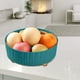 thumbnail image 5 of Organizador de especias giratorio | Caja de almacenamiento multifunción para cocina | Especiero de encimera con bandeja giratoria | Colores verde, naranja y blanco | Material plástico, 5 of 6