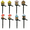 Multicolor, variant on Fairy-Tale Mushroom Cottage Solar Garden Stake Lights, Fairy Cottage Design, Waterproof Decor Lights for Patio Lawn Flower Bed Walkway