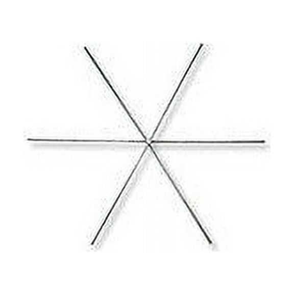JewelrySupply Snowflake Wire Spoke 3-3/4" (8-Pcs)