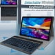 thumbnail image 3 of Funda Con Teclado Retroiluminado Para Samsung Galaxy Tab A 10.1"" 2019 Wineecy 7 Colores Retroiluminado Teclado Inalámbrico Magnéticamente Desmontable Y Funda Con Soporte Tipo Folio De Pu Para Tableta, 3 of 7